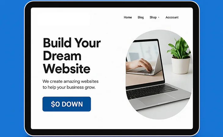 zero money down 1 - Professional Website Design Company