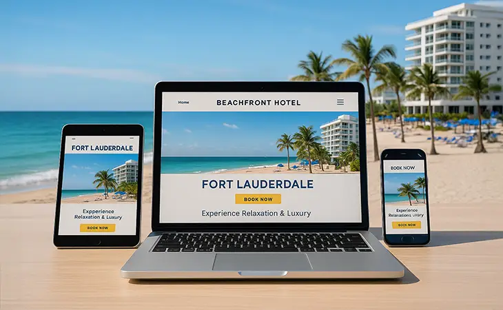 Essential Web Design Features for Fort Lauderdale Hotels in 2025